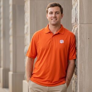 Cutter & Buck Clemson Tigers Polo Shirt Men’s XXXL Orange Golf Top
U
